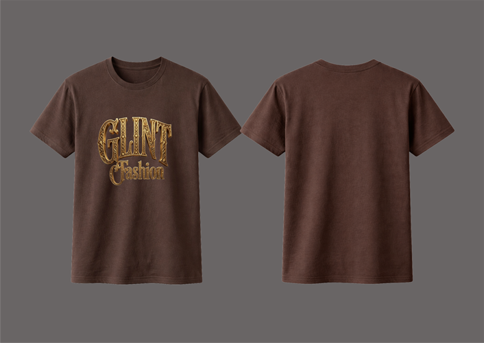 DTF ROUND NECK (GOLD GLINT FASHION)