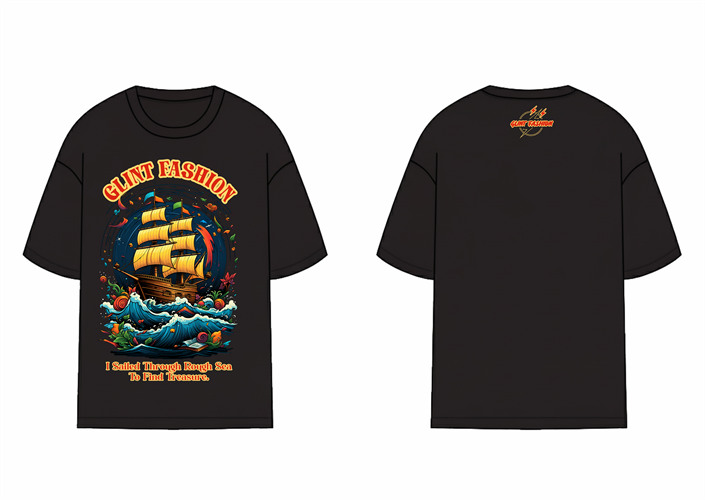 DTF ROUND NECK (ROUGH SEA)