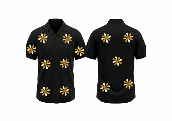 DTF VINTAGE SHIRT (FLOWERS)