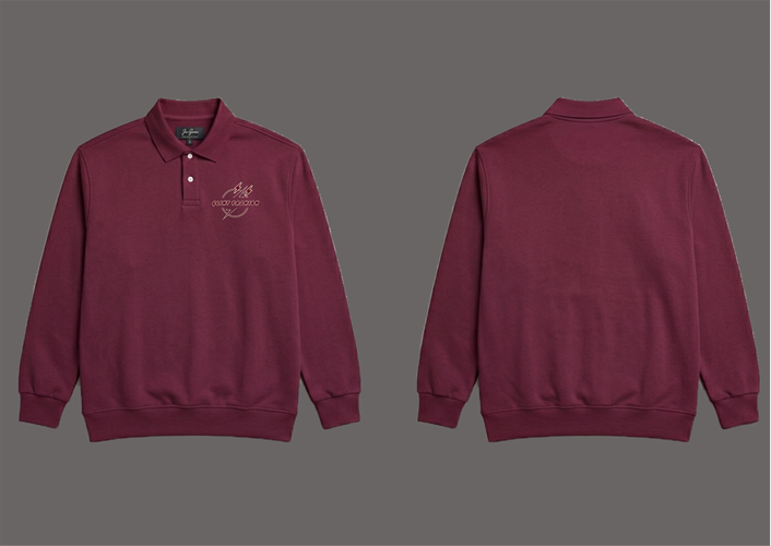 EMBROIDERY SWEATSHIRT (GLINT FASHION)