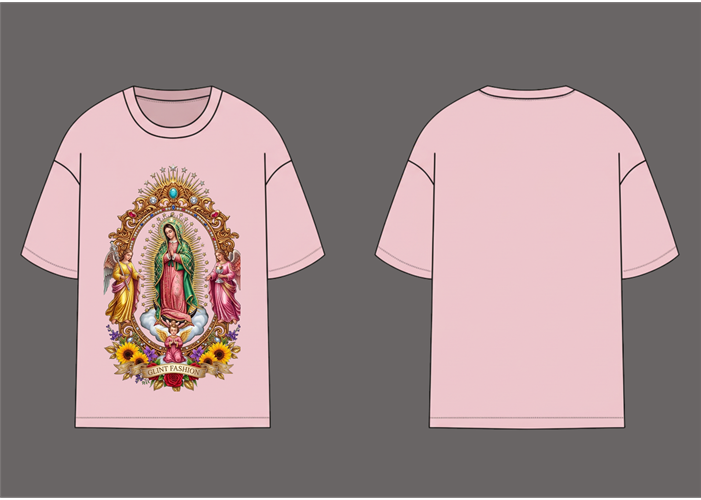 DTF ROUND NECK (HOLY MARY)