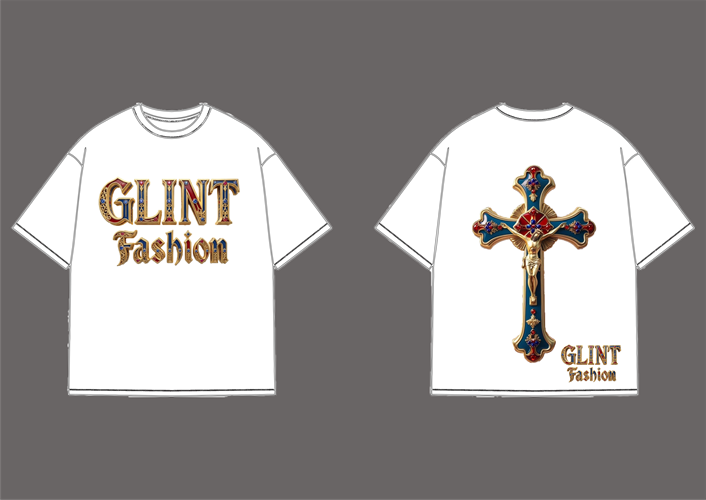 DTF ROUND NECK (JESUS ON THE CROSS)