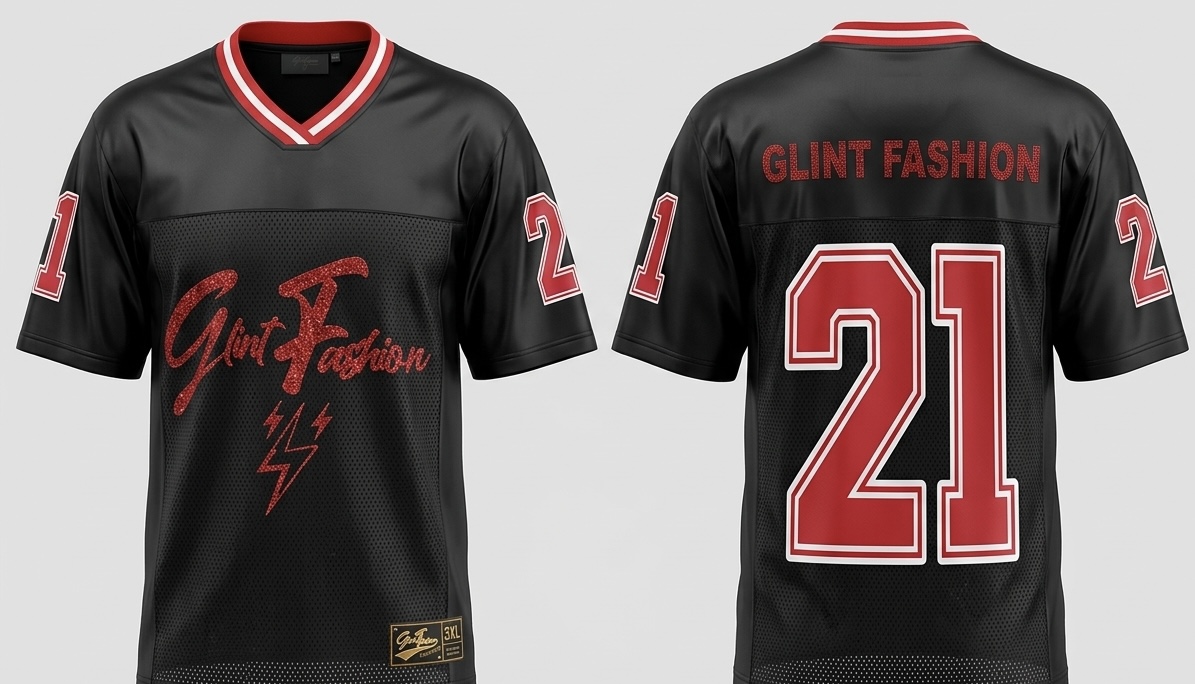 GLINT RHINESTONE JERSEY 
