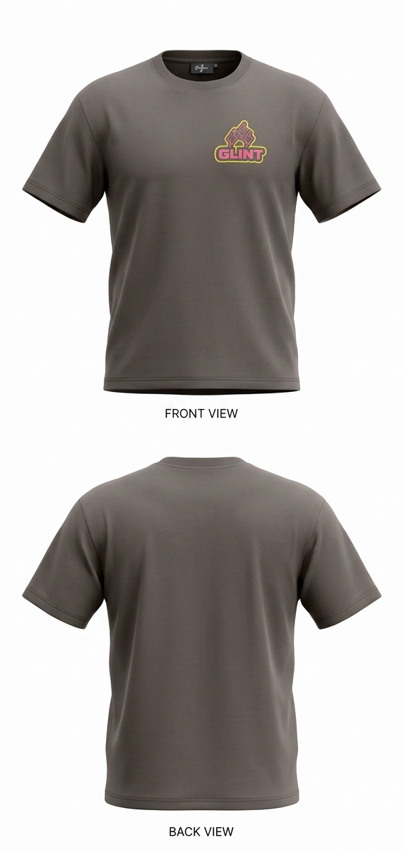 GLINT SILICONE STRIPE ROUND NECK
