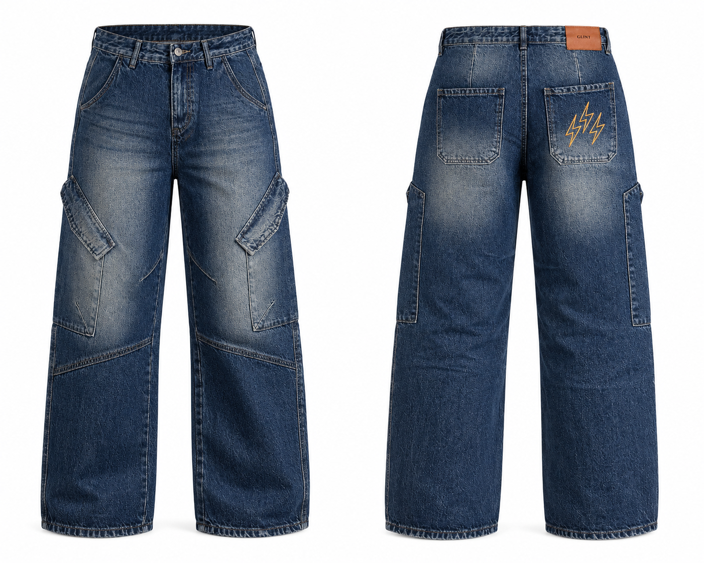 DARK VINTAGE BLUE JEANS (PLAIN)
